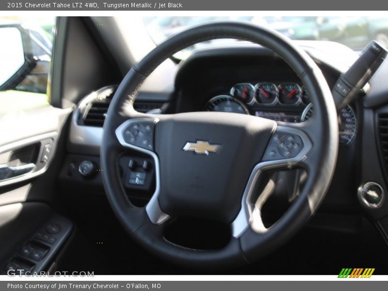 Tungsten Metallic / Jet Black 2015 Chevrolet Tahoe LTZ 4WD