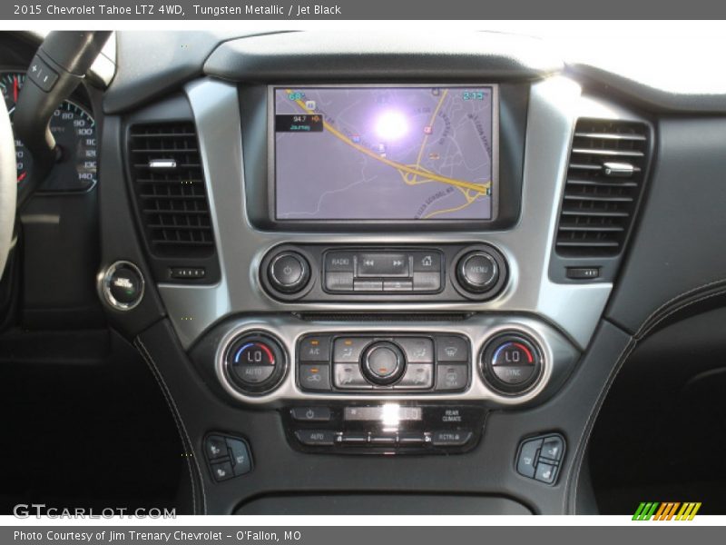 Tungsten Metallic / Jet Black 2015 Chevrolet Tahoe LTZ 4WD
