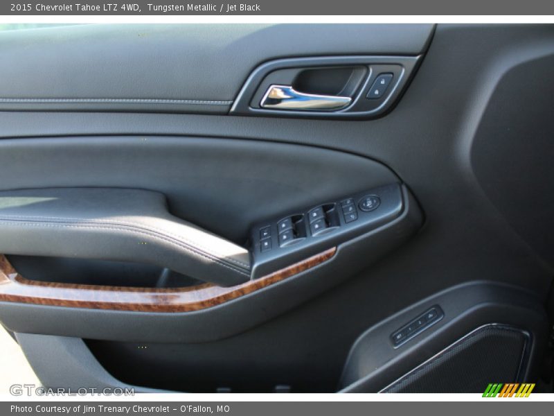 Tungsten Metallic / Jet Black 2015 Chevrolet Tahoe LTZ 4WD
