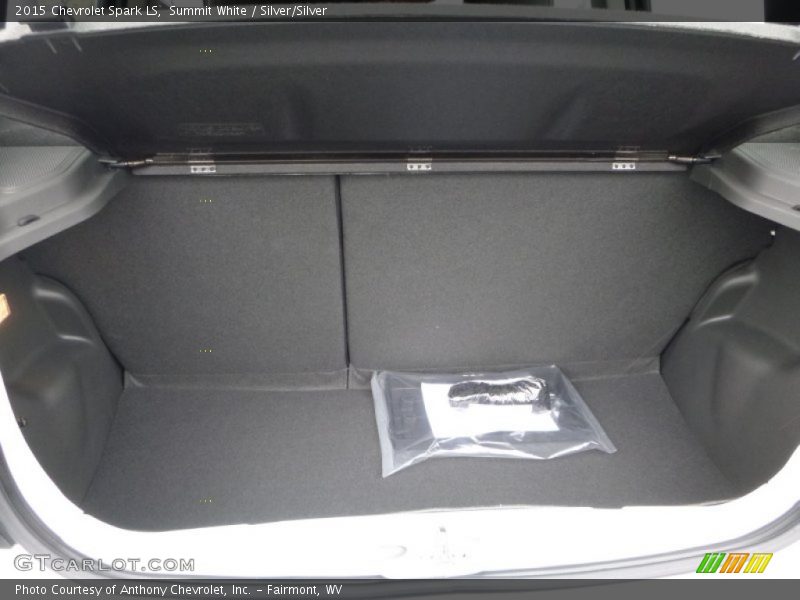 Summit White / Silver/Silver 2015 Chevrolet Spark LS