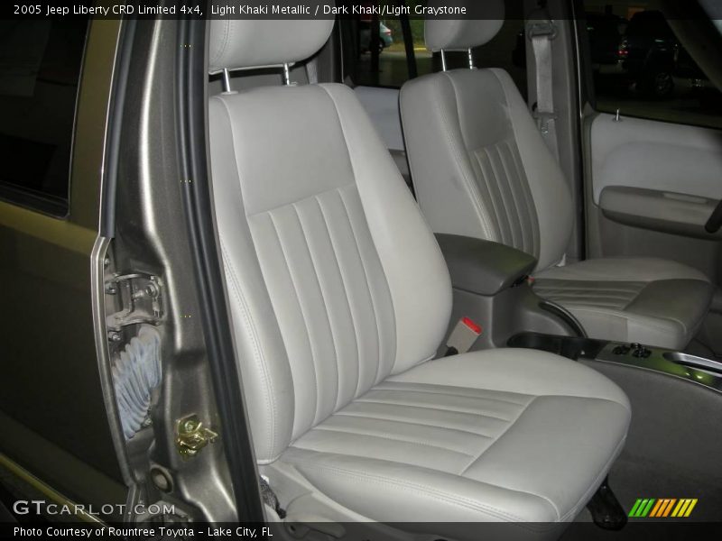 Light Khaki Metallic / Dark Khaki/Light Graystone 2005 Jeep Liberty CRD Limited 4x4