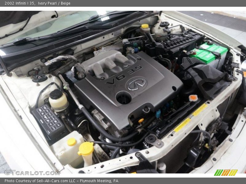 Ivory Pearl / Beige 2002 Infiniti I 35