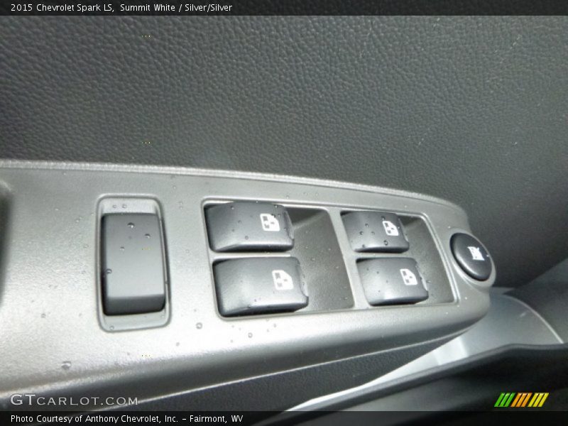 Summit White / Silver/Silver 2015 Chevrolet Spark LS