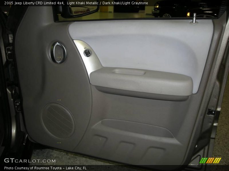 Light Khaki Metallic / Dark Khaki/Light Graystone 2005 Jeep Liberty CRD Limited 4x4