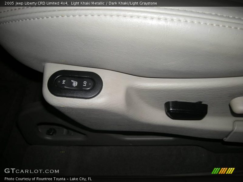 Light Khaki Metallic / Dark Khaki/Light Graystone 2005 Jeep Liberty CRD Limited 4x4