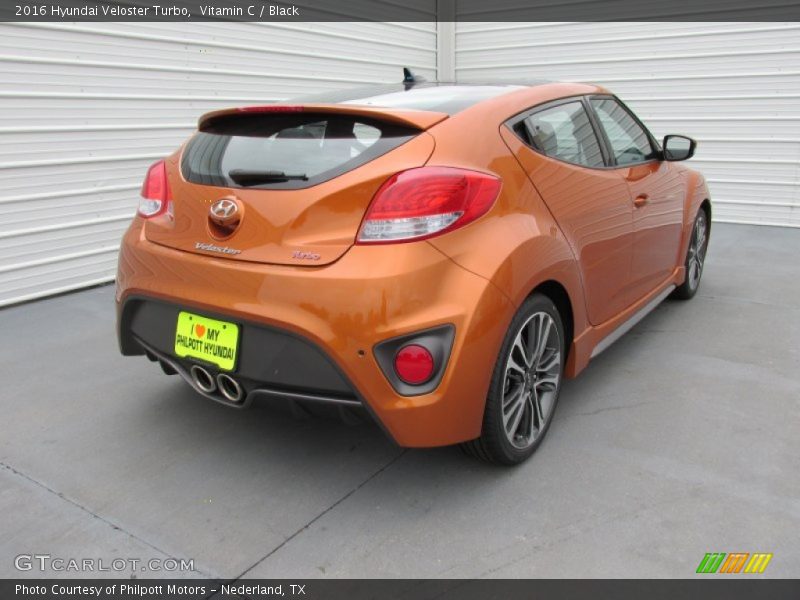 Vitamin C / Black 2016 Hyundai Veloster Turbo