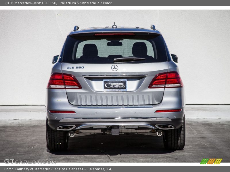 Palladium Silver Metallic / Black 2016 Mercedes-Benz GLE 350
