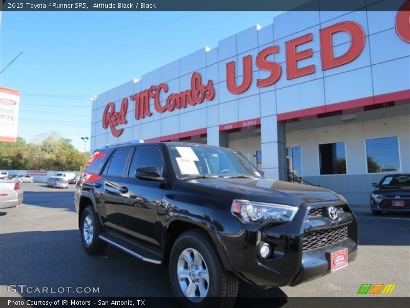 Attitude Black / Black 2015 Toyota 4Runner SR5