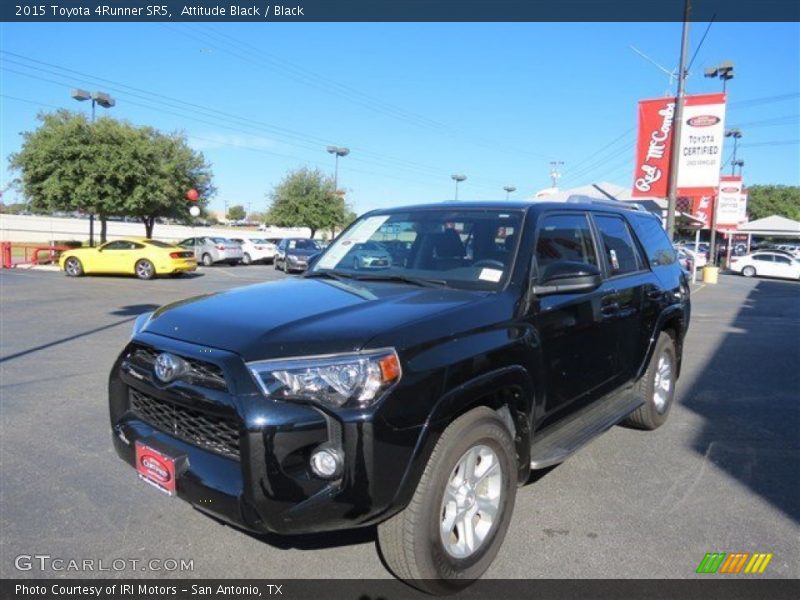 Attitude Black / Black 2015 Toyota 4Runner SR5