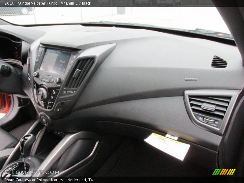 Vitamin C / Black 2016 Hyundai Veloster Turbo