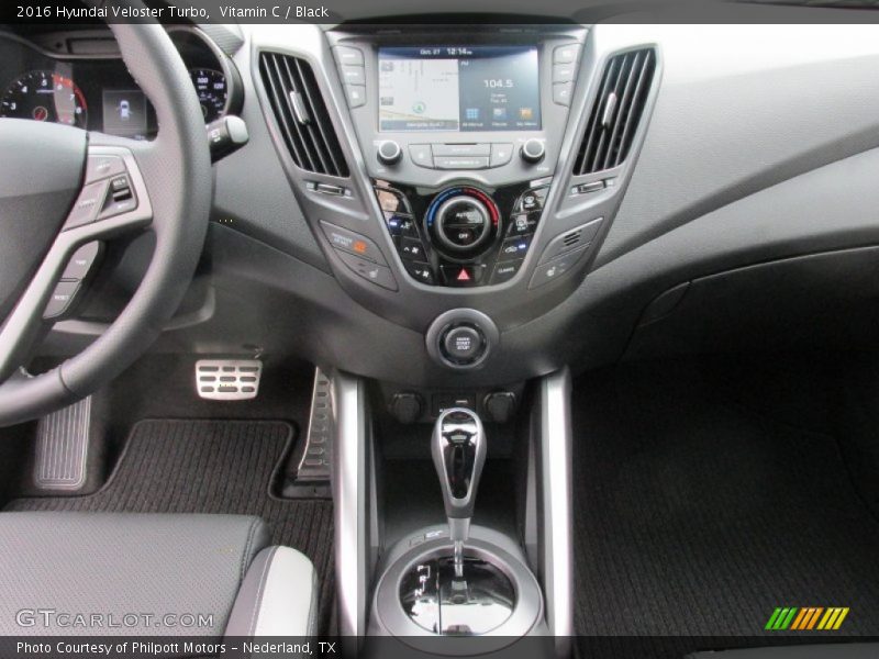 Vitamin C / Black 2016 Hyundai Veloster Turbo