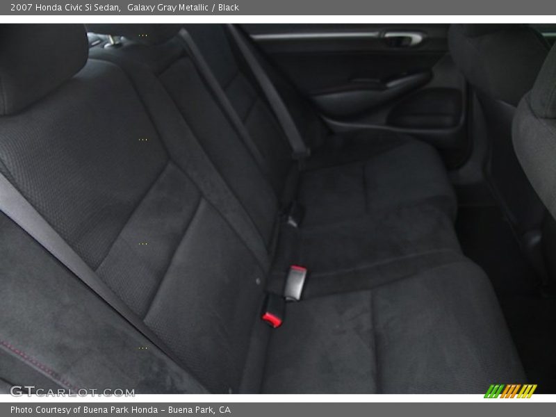 Galaxy Gray Metallic / Black 2007 Honda Civic Si Sedan