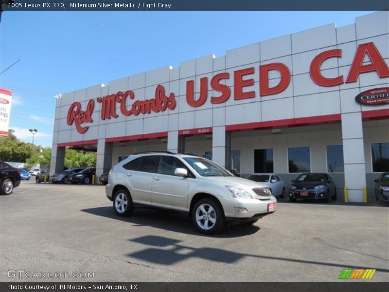 Millenium Silver Metallic / Light Gray 2005 Lexus RX 330