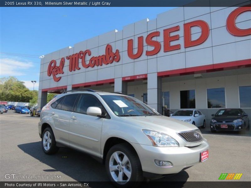 Millenium Silver Metallic / Light Gray 2005 Lexus RX 330