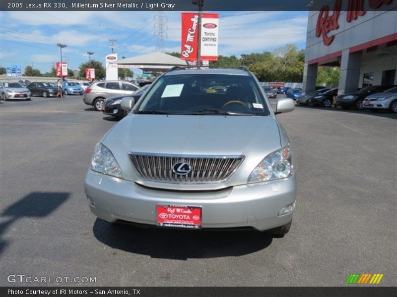Millenium Silver Metallic / Light Gray 2005 Lexus RX 330