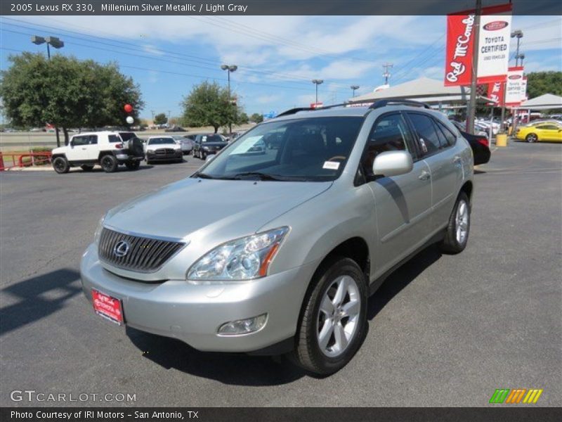 Millenium Silver Metallic / Light Gray 2005 Lexus RX 330