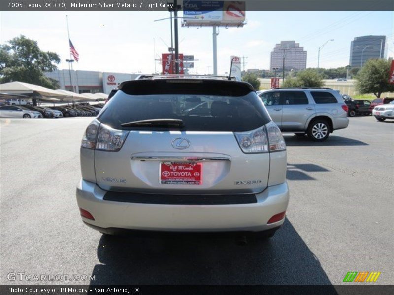Millenium Silver Metallic / Light Gray 2005 Lexus RX 330