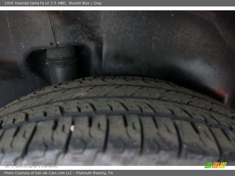 Moonlit Blue / Gray 2005 Hyundai Santa Fe LX 3.5 4WD