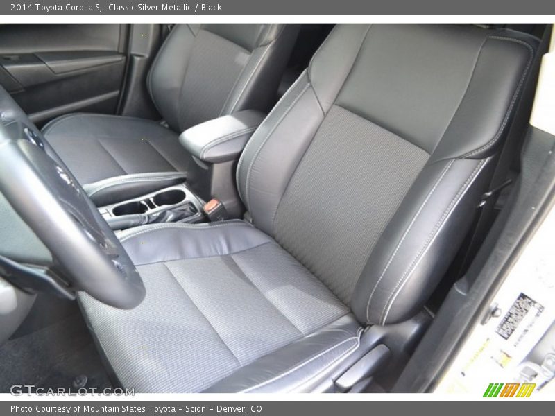 Classic Silver Metallic / Black 2014 Toyota Corolla S