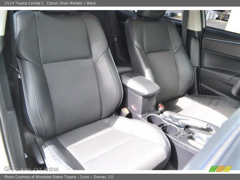Classic Silver Metallic / Black 2014 Toyota Corolla S