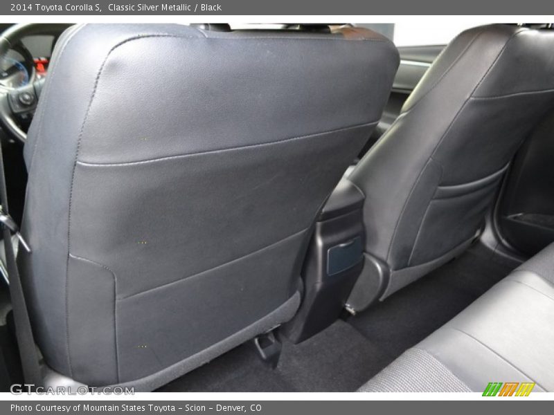 Classic Silver Metallic / Black 2014 Toyota Corolla S