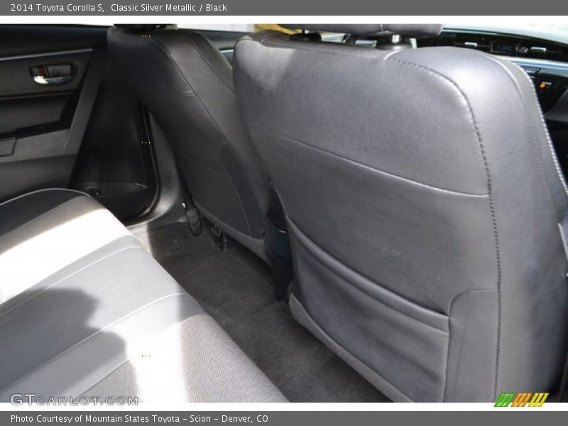 Classic Silver Metallic / Black 2014 Toyota Corolla S