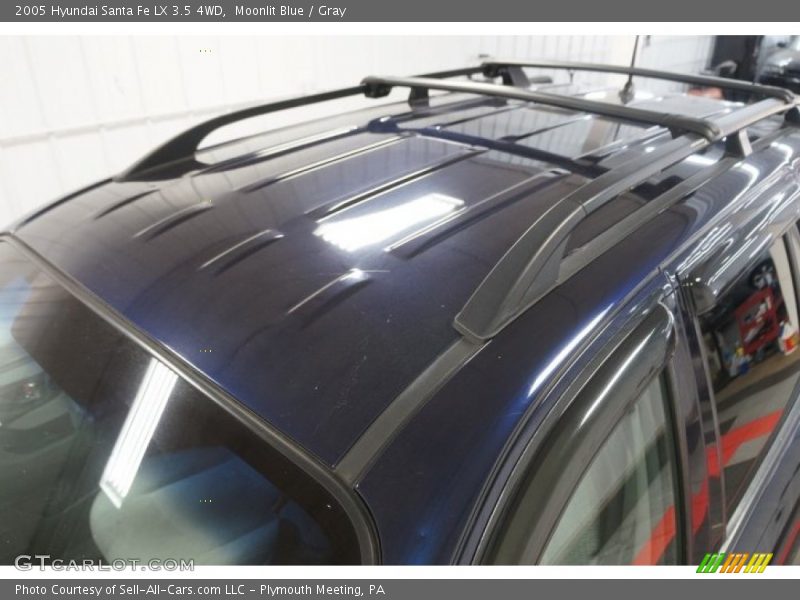 Moonlit Blue / Gray 2005 Hyundai Santa Fe LX 3.5 4WD