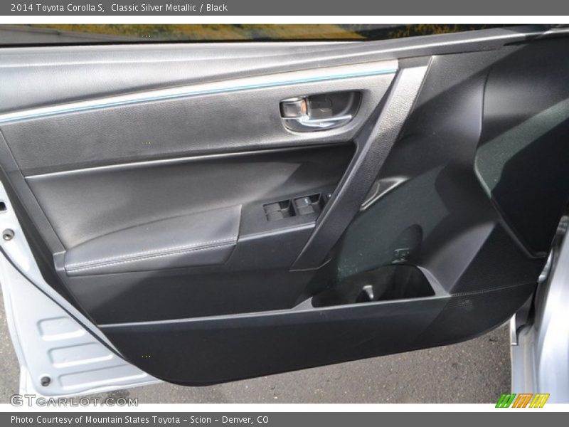 Classic Silver Metallic / Black 2014 Toyota Corolla S