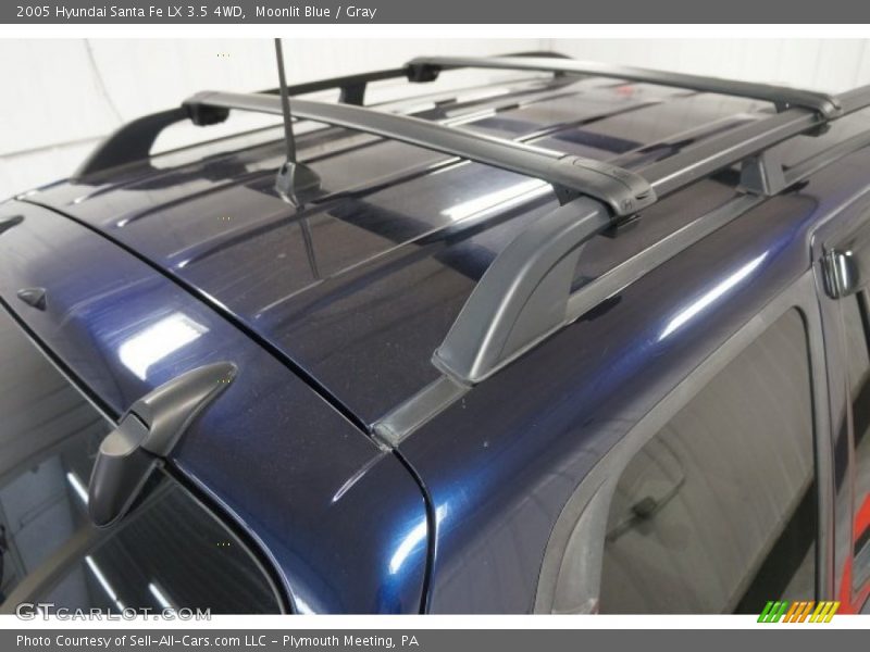 Moonlit Blue / Gray 2005 Hyundai Santa Fe LX 3.5 4WD