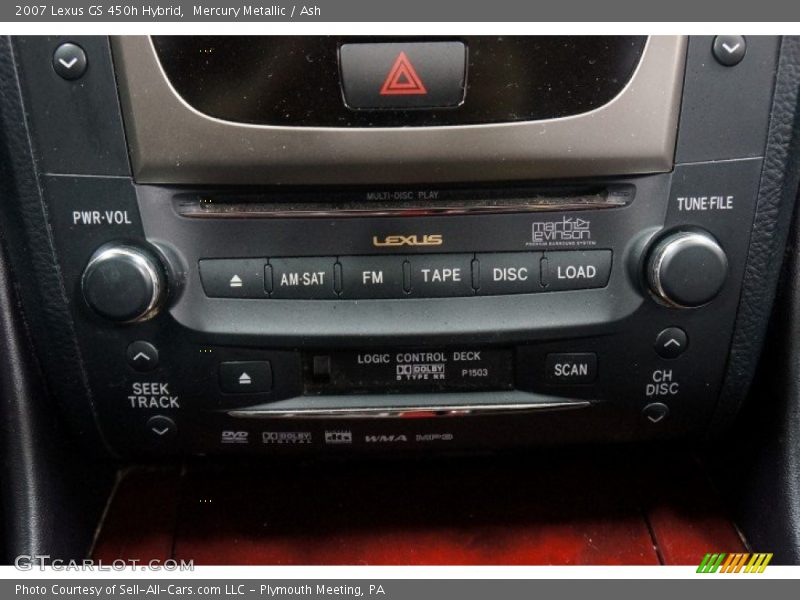 Mercury Metallic / Ash 2007 Lexus GS 450h Hybrid