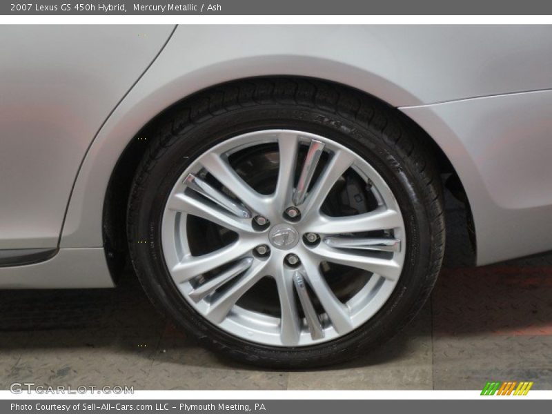 Mercury Metallic / Ash 2007 Lexus GS 450h Hybrid