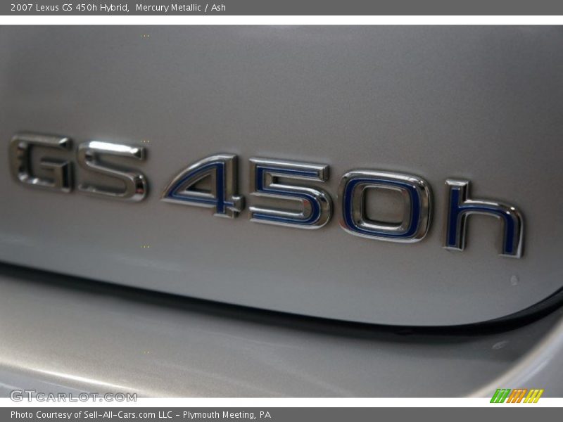 Mercury Metallic / Ash 2007 Lexus GS 450h Hybrid