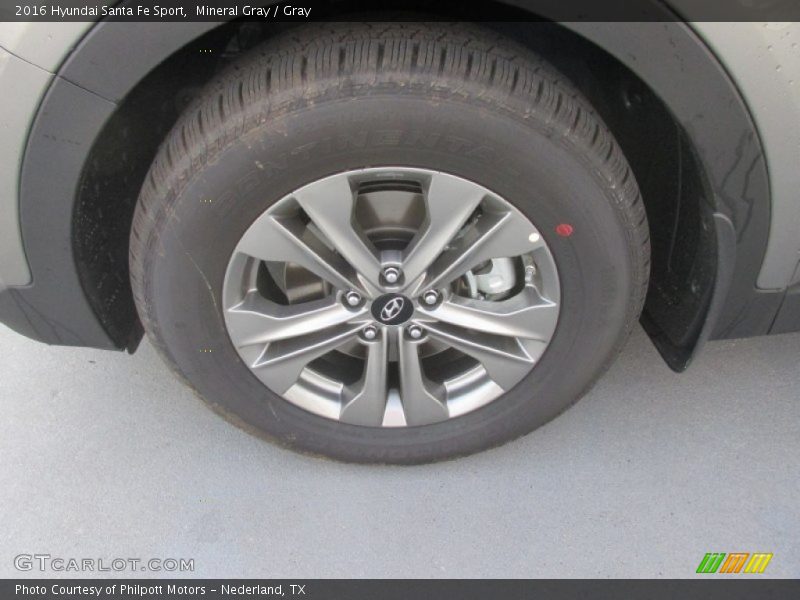 Mineral Gray / Gray 2016 Hyundai Santa Fe Sport