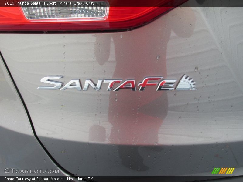 Mineral Gray / Gray 2016 Hyundai Santa Fe Sport