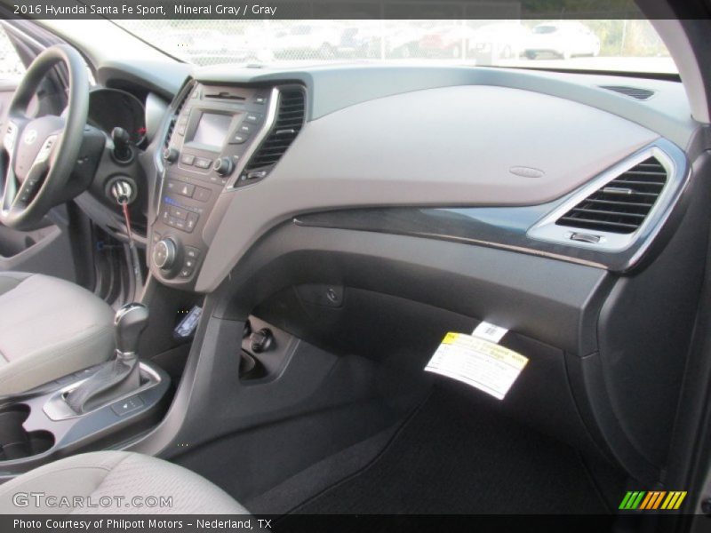 Mineral Gray / Gray 2016 Hyundai Santa Fe Sport