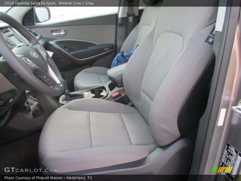 Mineral Gray / Gray 2016 Hyundai Santa Fe Sport