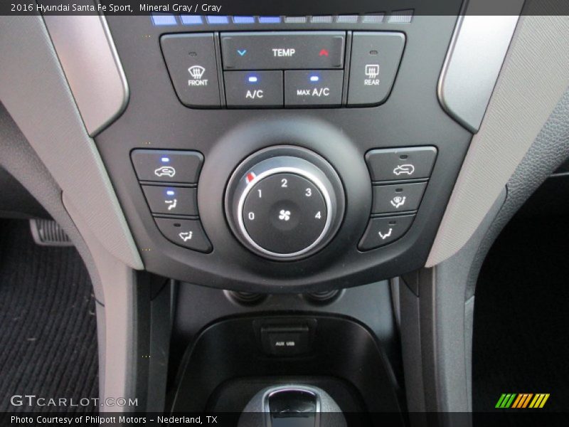 Mineral Gray / Gray 2016 Hyundai Santa Fe Sport