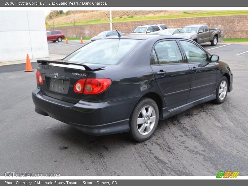 Black Sand Pearl / Dark Charcoal 2006 Toyota Corolla S