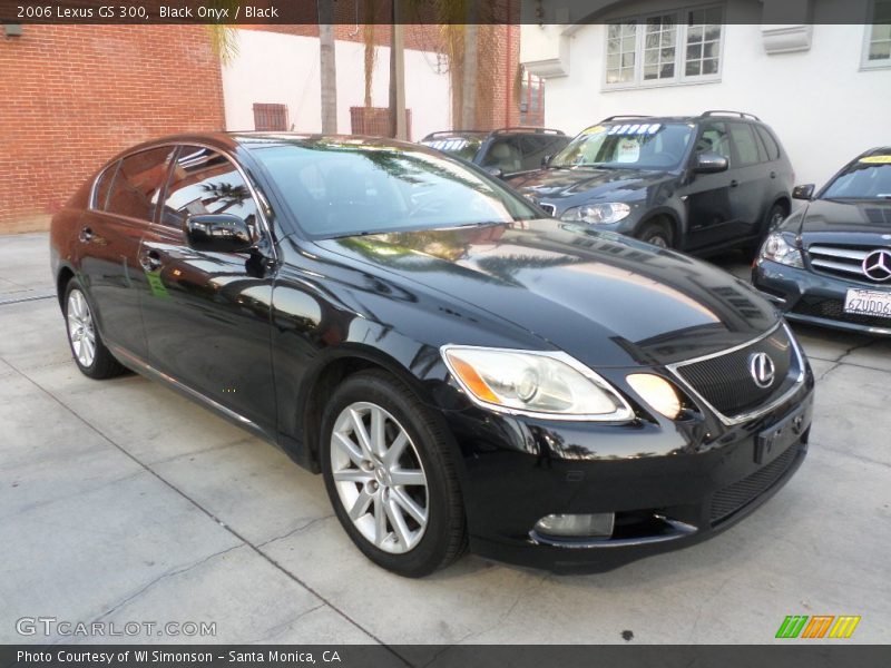 Black Onyx / Black 2006 Lexus GS 300
