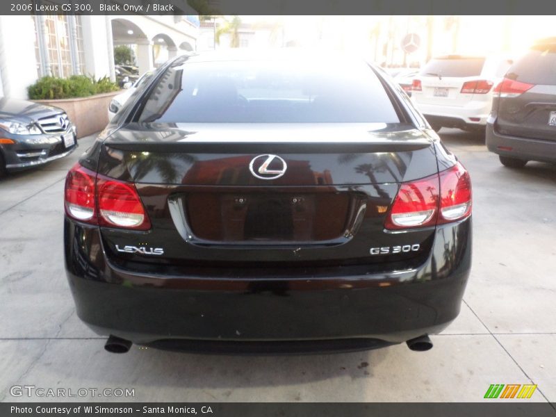 Black Onyx / Black 2006 Lexus GS 300
