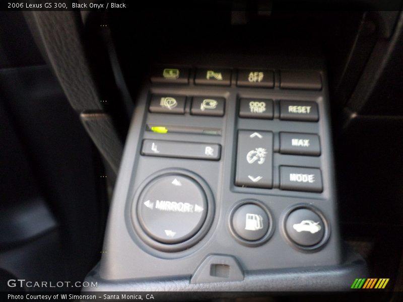 Black Onyx / Black 2006 Lexus GS 300