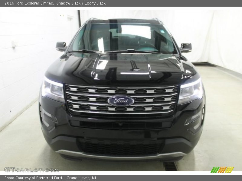 Shadow Black / Ebony Black 2016 Ford Explorer Limited