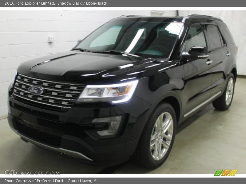 Shadow Black / Ebony Black 2016 Ford Explorer Limited
