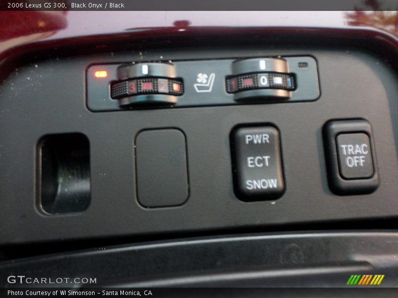 Black Onyx / Black 2006 Lexus GS 300