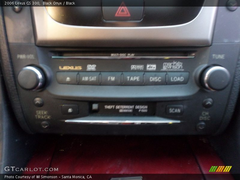 Black Onyx / Black 2006 Lexus GS 300