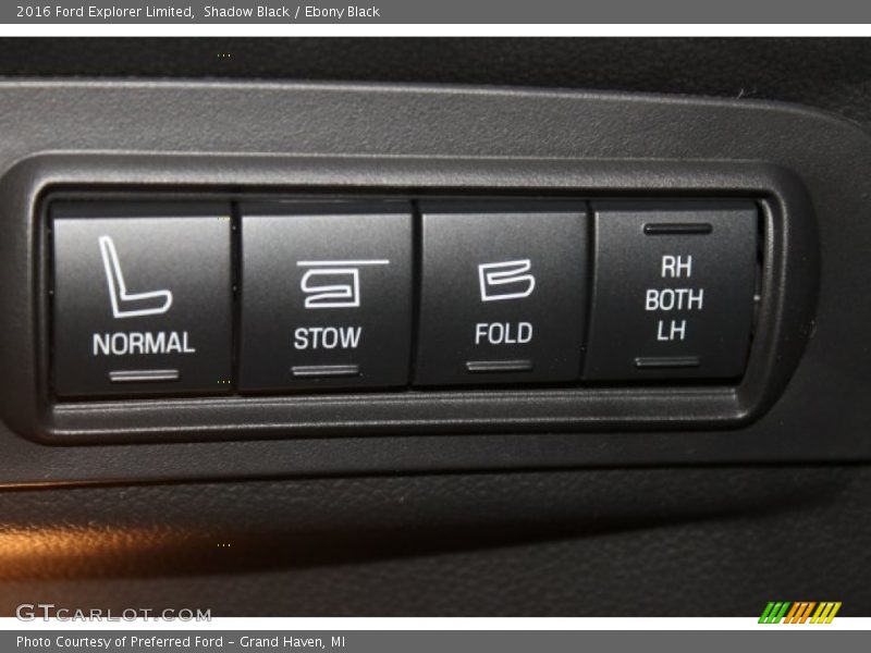 Shadow Black / Ebony Black 2016 Ford Explorer Limited