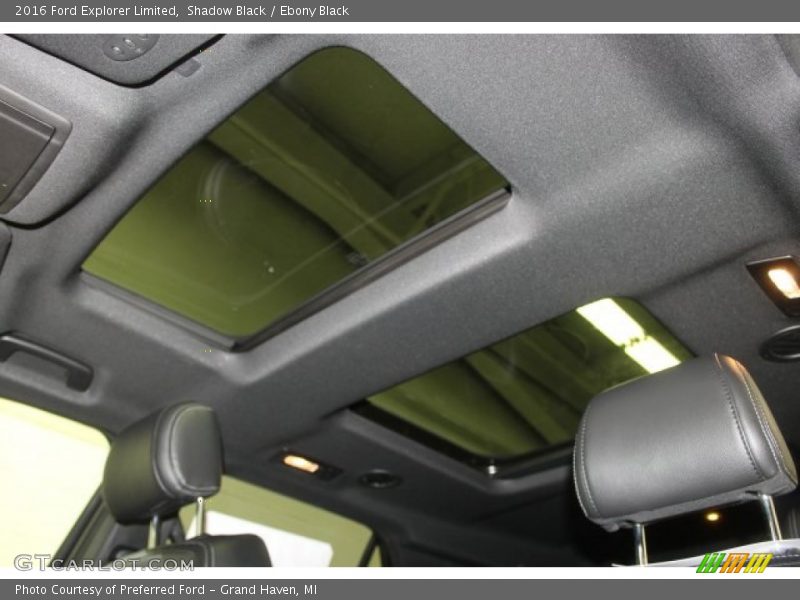 Shadow Black / Ebony Black 2016 Ford Explorer Limited
