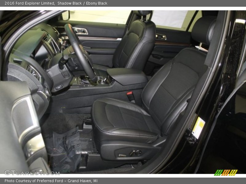 Shadow Black / Ebony Black 2016 Ford Explorer Limited