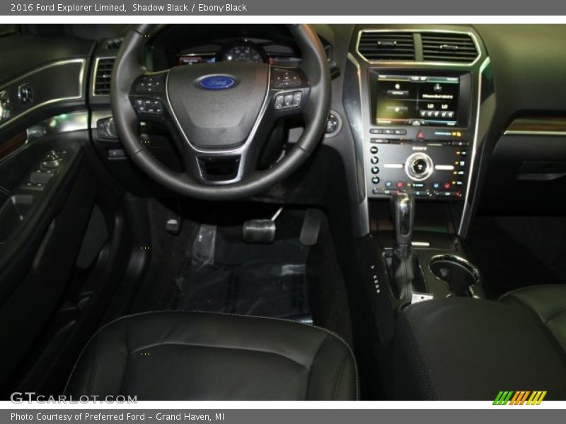 Shadow Black / Ebony Black 2016 Ford Explorer Limited