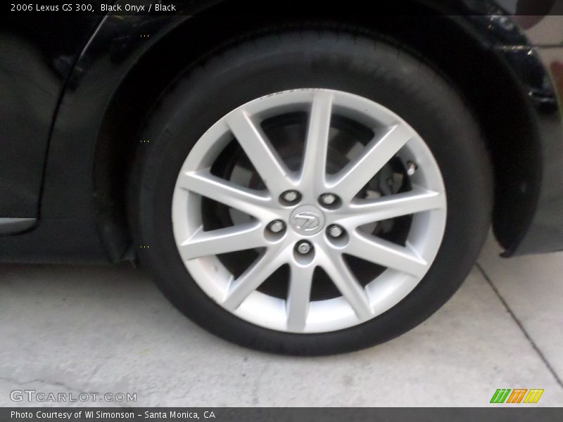 Black Onyx / Black 2006 Lexus GS 300